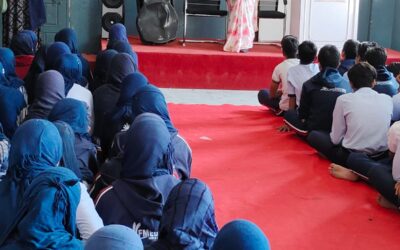 Awareness Sesson for harmful effects of tobacco and Smoking at Sahrania International school, Indore