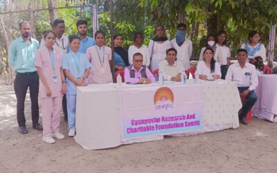 On the occasion of National No Tobacco Day a Health Checkup camp was conducted at Khajrana Labour Chowk