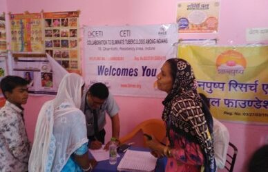 TB Awareness session at Anganwadi center