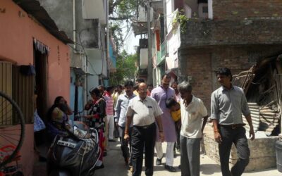 Slum Visit at Malwa Mill, Indore
